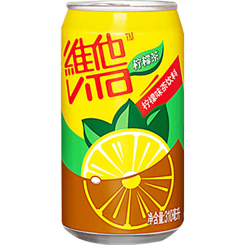 维他柠檬茶310ml*24罐装维他奶饮料整箱批饮品茶果味饮品包邮