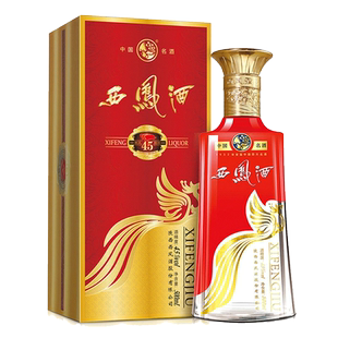 西凤官方旗舰店45度红鼎500ml旗帜