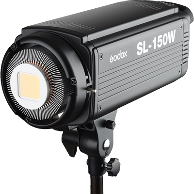 神牛sl150w led摄影灯 影棚影室常亮补光灯摄像儿童拍照录像补光直播