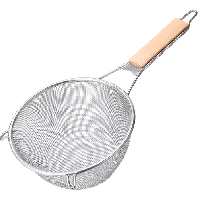 不锈钢大号漏勺捞面勺过滤网勺厨房可挂式油炸捞勺滤油勺沥油勺子