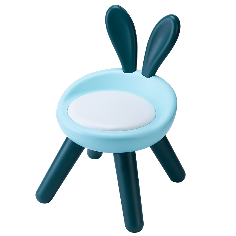 儿童靠背小椅子塑料家用可爱防滑凳小孩凳子宝宝小板凳婴儿叫叫椅
