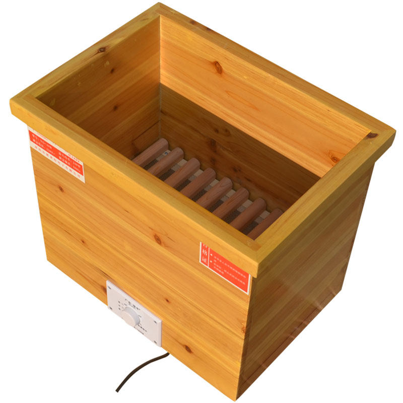 深桶实木暖脚器冬季烤脚烤火箱电烤火炉电火桶取暖器家用烤火器