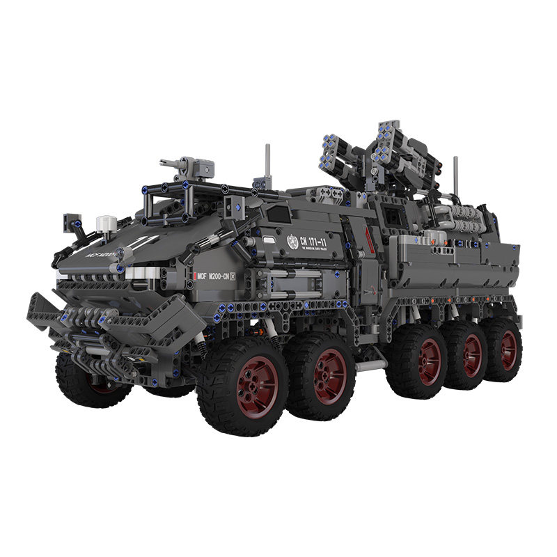 onebot流浪地球运载车cn171运兵车模型积木成年高难度拼装玩具