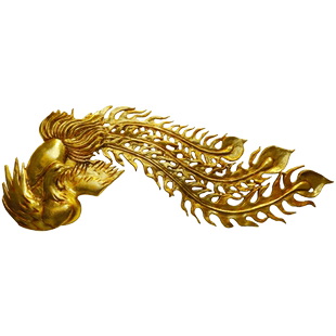 凤凰壁饰创意客厅墙面装饰立体餐厅