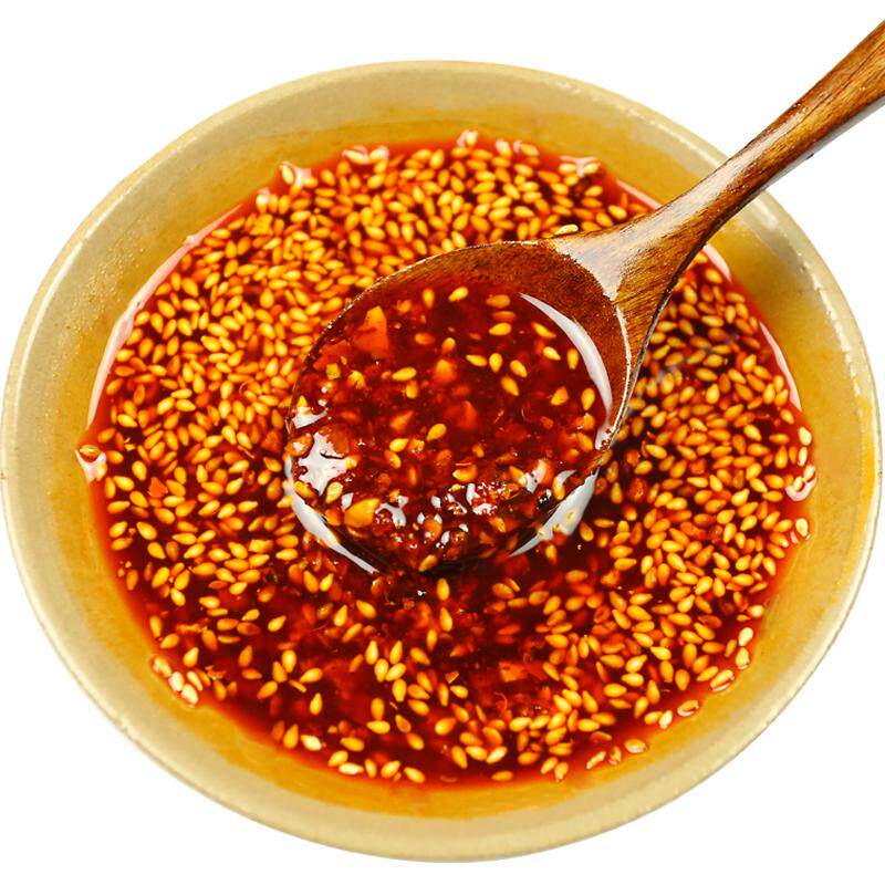 四川油泼辣子230g*2瓶油辣子香辣红油辣椒油辣椒酱凉拌菜调料 - 川