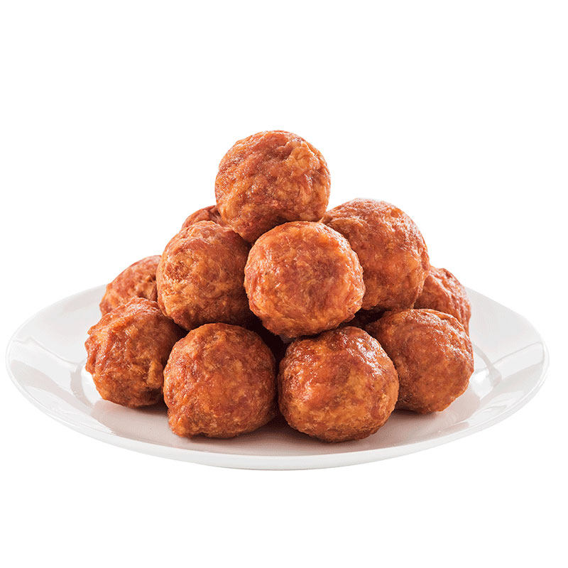 道台府油炸肉丸450g哈尔滨副食炸丸子东北特产小狮子头熟食 - 道台府