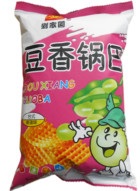 刘家园豆香90g袋装老品牌休闲锅巴
