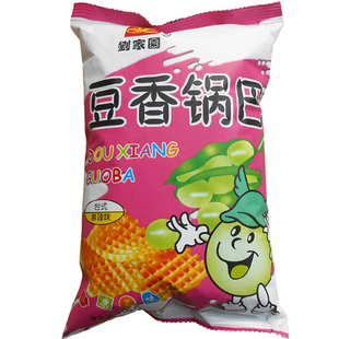 刘家园豆香锅巴90g袋装老品牌麻辣味休闲小吃膨化食品办公室零食 券