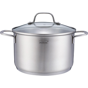 西曼帝克2层蒸锅304不锈钢家用小炖锅燃气灶电磁炉适用24cm26cm