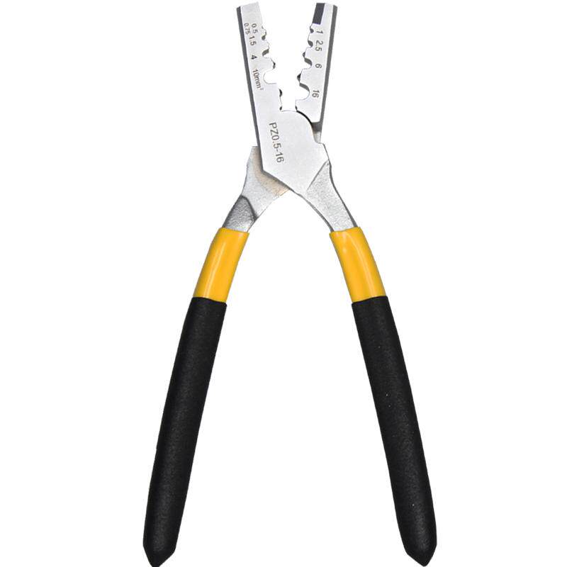 压线钳pz0.5-16-0.14-35平方小型排线管形冷压接线端子电工压接钳