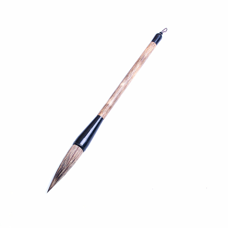 石獾王书画短锋国画专用山水獾毫毛笔蒜头书法 泼墨写意山石树鸟 - 寸