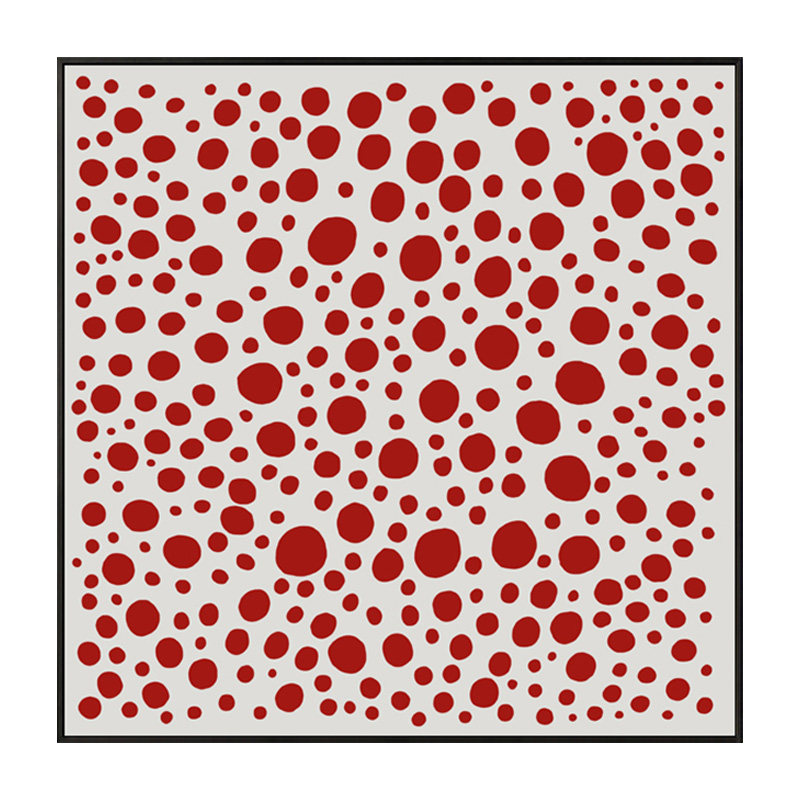 草间弥生装饰画