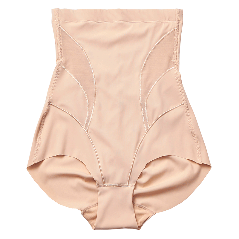 高腰收腹内裤女大码产后塑身提臀束腰塑形收复收胃小肚子夏季薄款