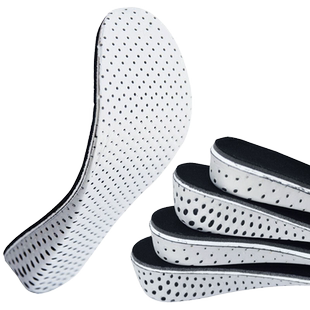 内增高鞋垫男女体检隐形仿生后跟套半垫硅胶袜子运动防滑增高神器