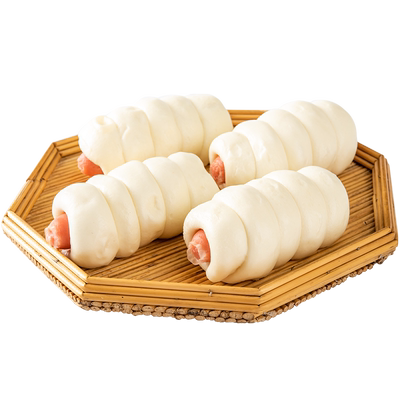 肠卷馒头早餐食品速食半成品加热