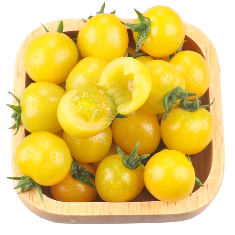 5斤黄色圣女果夏日阳光千禧小番茄新鲜黄色小柿子西红柿顺丰包邮