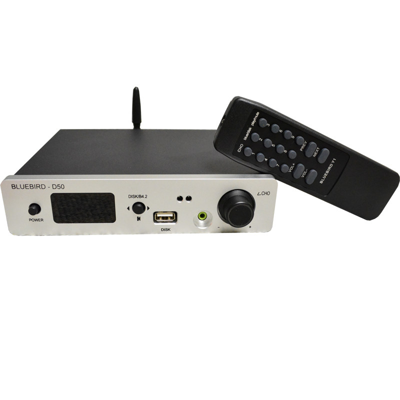 蓝鸟d50双颗es9018发烧hifi解码耳放dsd硬解ldac蓝牙50u盘播放器