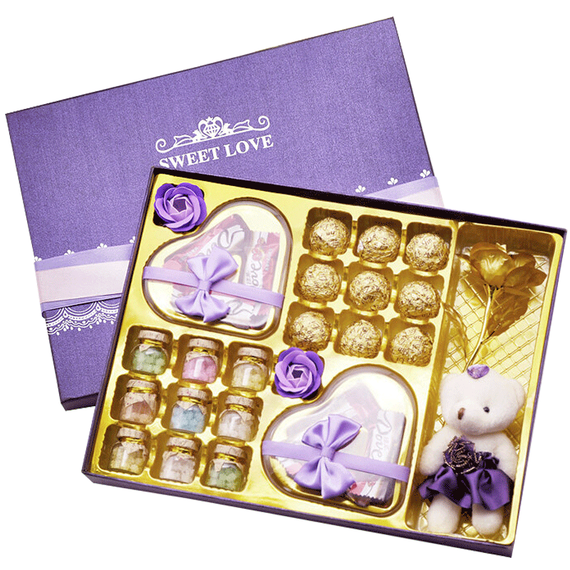 正品德芙巧克力礼盒装表白礼物