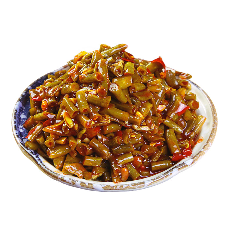 湖南特产红油酸豆角农家自制整箱10斤泡菜腌制酸辣下饭菜商用袋装