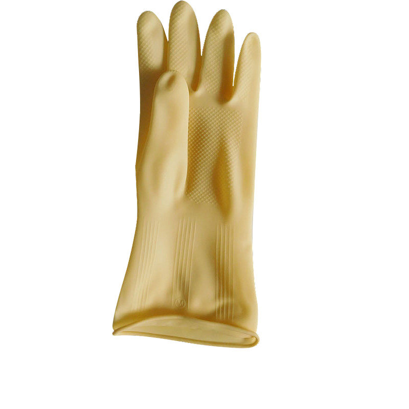 五羊牛津乳胶橡皮洗碗做家务防水加长耐酸碱工业用加厚手套包邮 - 乐