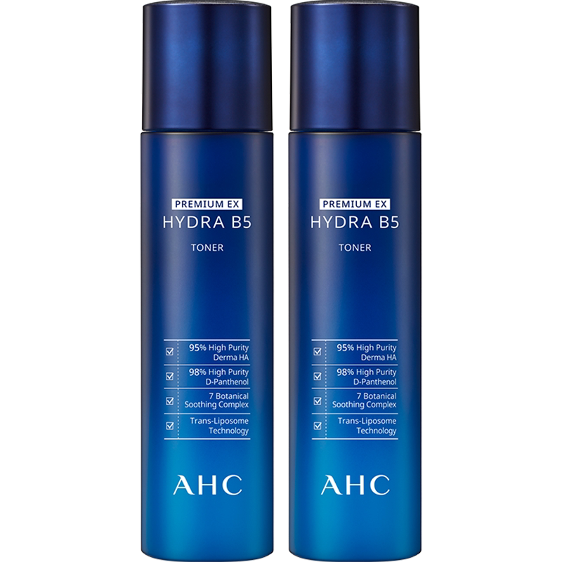 全新升级ahcb5蓝啵啵爽肤水2件深层补水保湿护肤品官方旗舰店官网