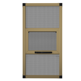 外平开窗金刚网纱窗推拉式金钢网防蚊纱窗网自装铝合金家用免打孔