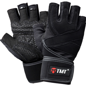 tmt健身男撸铁硬拉器械力量训手套
