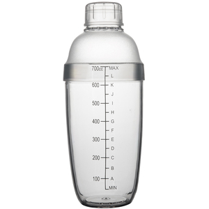 手摇带刻度700ml调酒器套装雪克杯