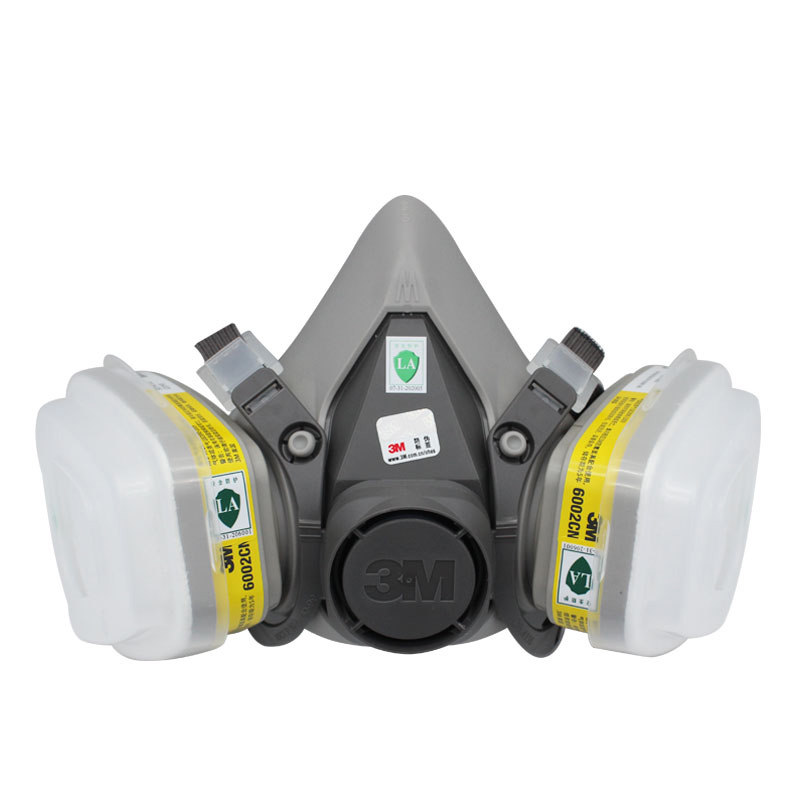 3m防毒面具全面罩6200喷漆专用防工业粉尘化工气体防毒气呼吸防护