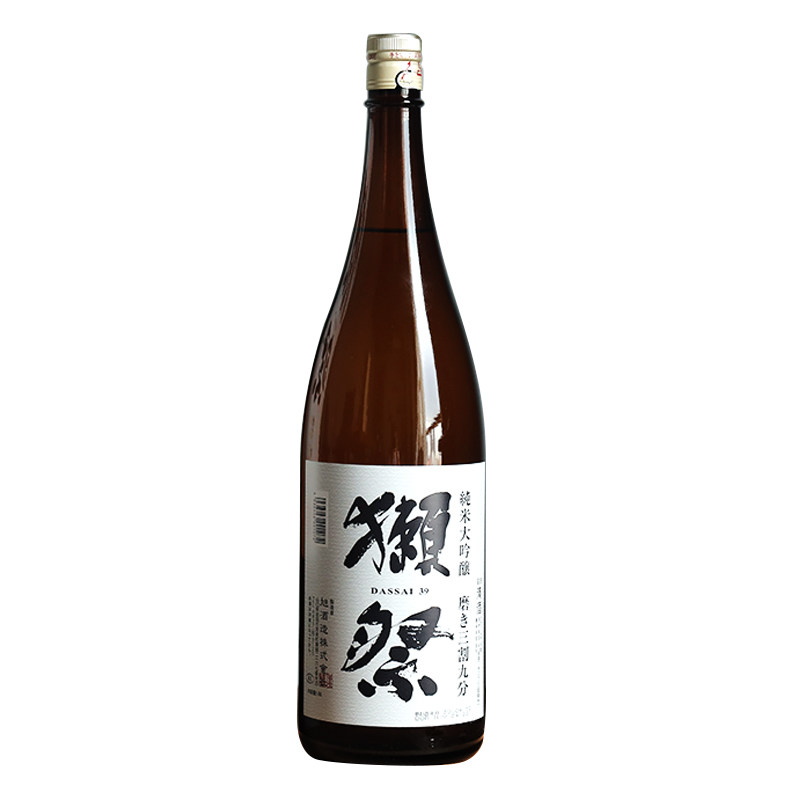 日本进口dassai獭祭39三割九分1.8l纯米大吟酿清酒1800ml
