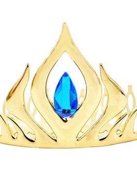 动漫圣诞饰品 冰雪奇缘frozen elsa加冕皇冠王冠cosplay头饰 发梳