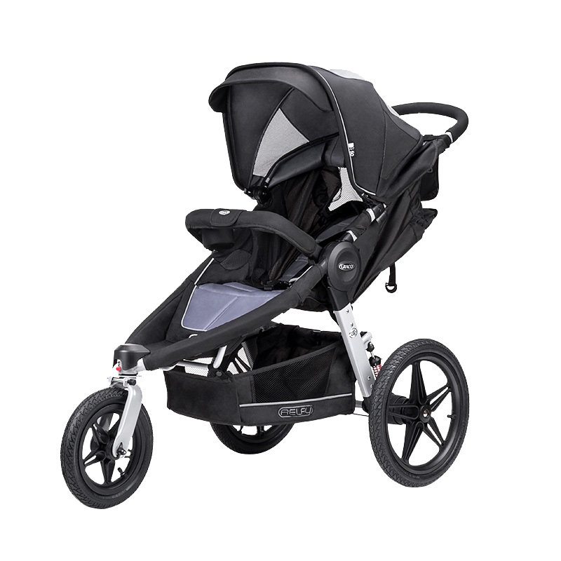 graco葛莱瑞雷婴儿车弹簧避震新生儿宽敞伞车高景观推车0-3岁