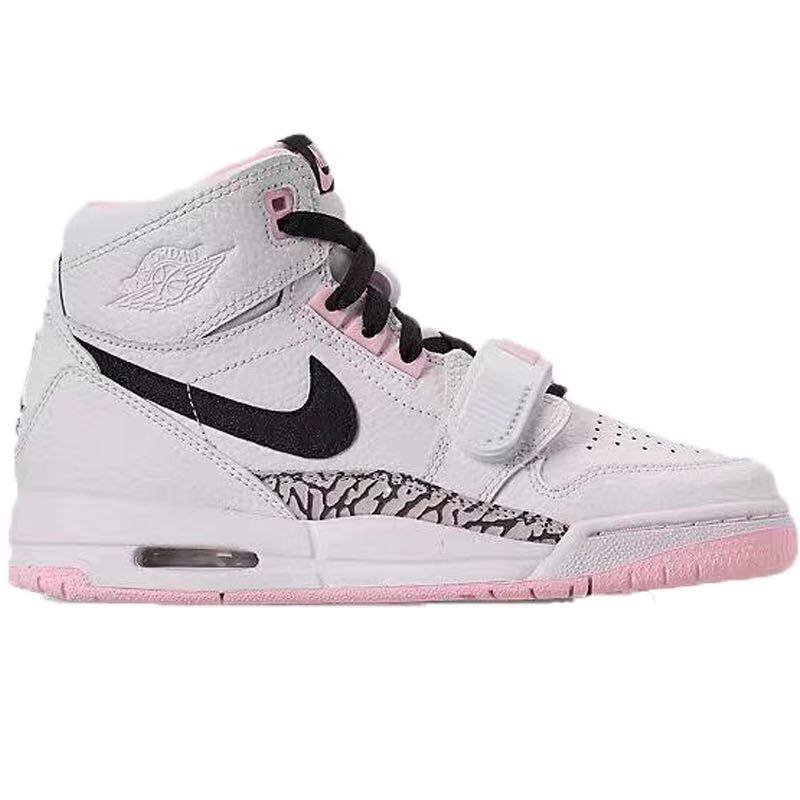 airjordanlegacyaj312低帮白灰樱花粉三合一篮球鞋at4040106