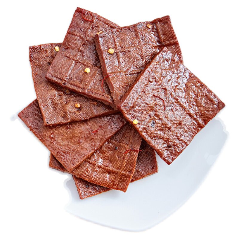 【周黑鸭旗舰店_真空小包装】卤豆腐干120g 武汉特产食品零食小吃