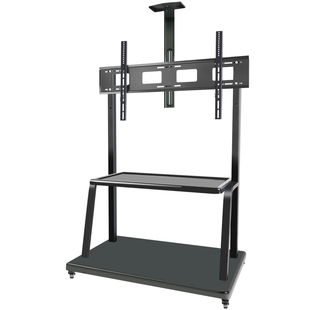 电视支架落地式挂架通用小米大屏移动推车鸿合希沃立式广告机架子