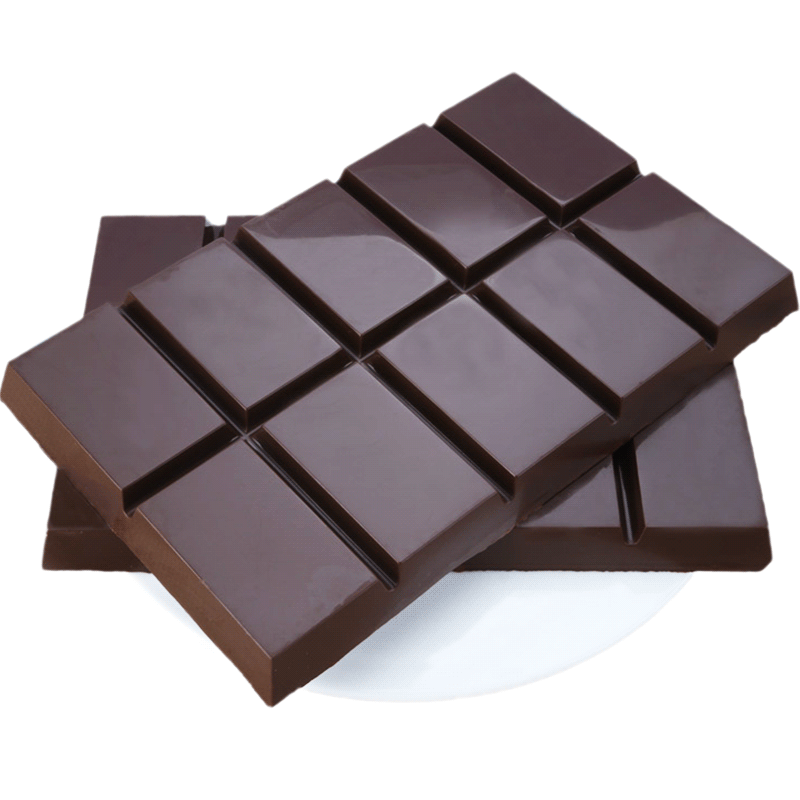 巧乐思黑白粉巧克力烘焙大板砖块1kg 蛋糕原材料散装(代可可脂)