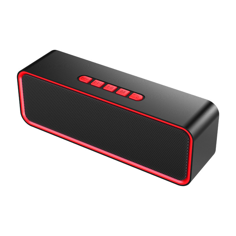 无线蓝牙音箱迷你小音响家用重低音炮双喇叭大音量微信收款支付宝语音