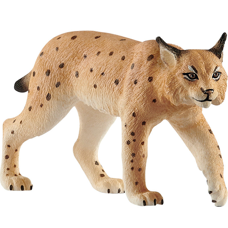 思乐schleich猞猁玩具14822野生动物玩具模型仿真塑胶小玩偶