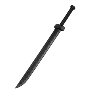 台湾龙裕 流星刀塑钢训练武术强化塑胶表演儿童玩具刀道具防身 券