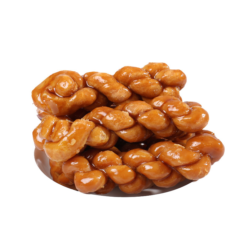 红糖麻花纯手工500g 温州特产现做拉丝传统糕点休闲零食小吃 - 阿恒