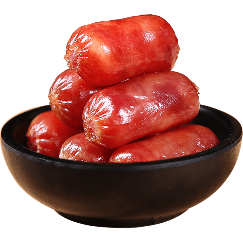 宏香记原味猪肉枣108g小香肠即食炭烤肠肉类熟食猪肉干休闲零食