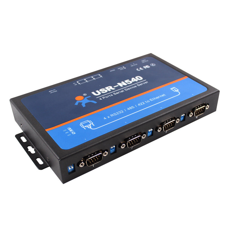 【有人物联网】rs485四串口服务器4口转以太网网口模块工业级网络通讯