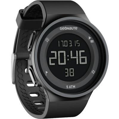 迪卡侬运动手表w500男电子表女学生防水电子多功能游泳儿童runk