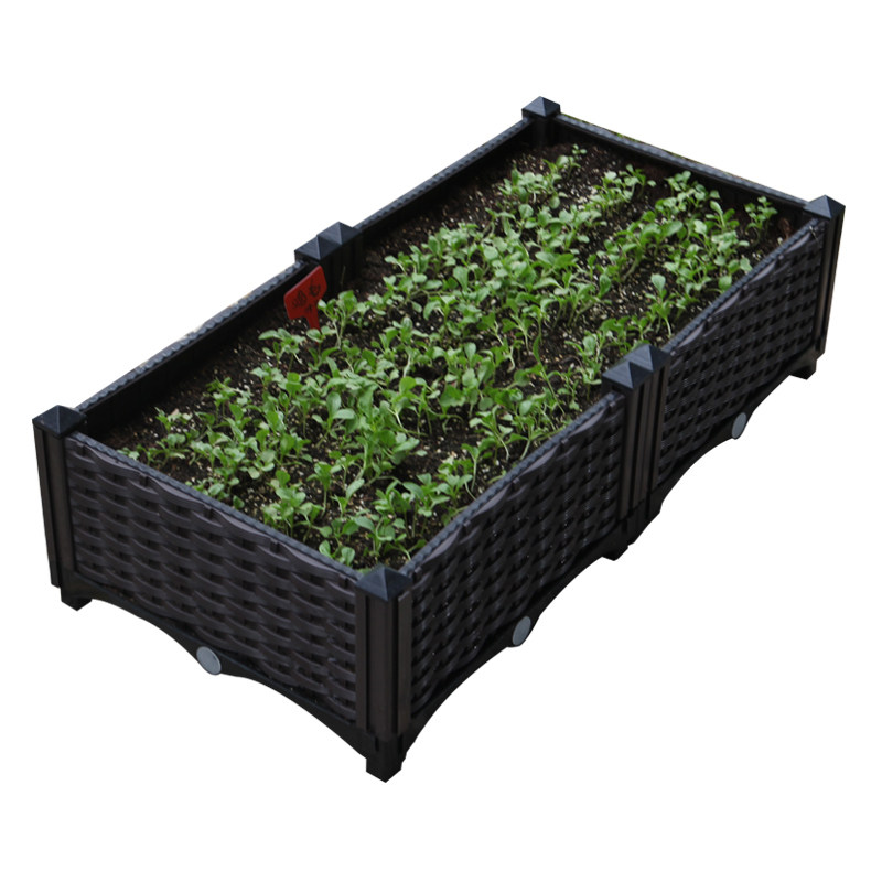阳台种菜神器蔬菜种植箱家庭塑料大号楼顶庭院长方形花盆特价清仓