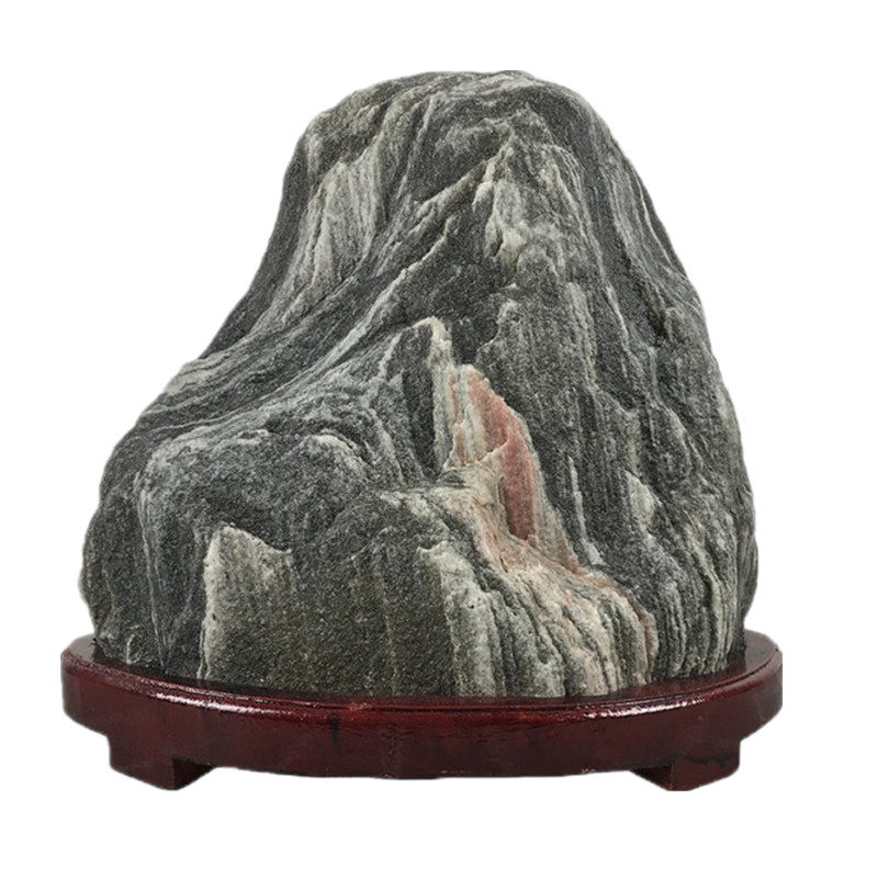 泰山石敢当天然泰山风水原石办公室家居摆件招财镇宅补角靠山石