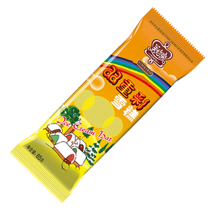 美怡乐双重彩冰淇淋冰激凌雪糕冰棍冰棒冰糕网红包装童年30支送10