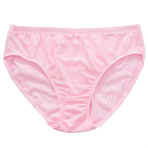 蝶安芬内裤女纯棉舒适中腰大码收腹棉质平角全棉包臀提臀女士裤头
