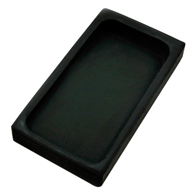 学生石头砚台墨盘 毛笔书法国画初学练习专用可磨墨条