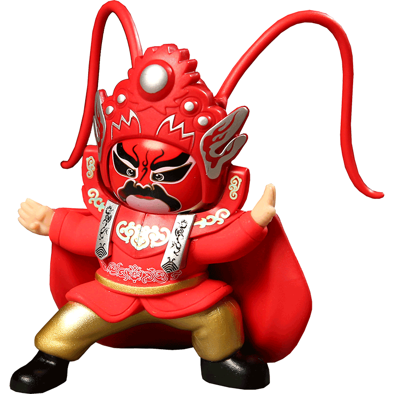 中国特色变脸娃娃川剧变脸玩偶脸谱玩具四川成都纪念品送老外礼品