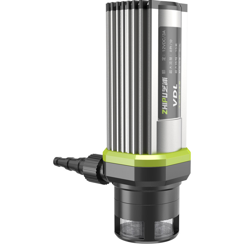 德国芝浦12v小水泵抽水机泵家用微型吸水潜水泵220v水钻水泵专用